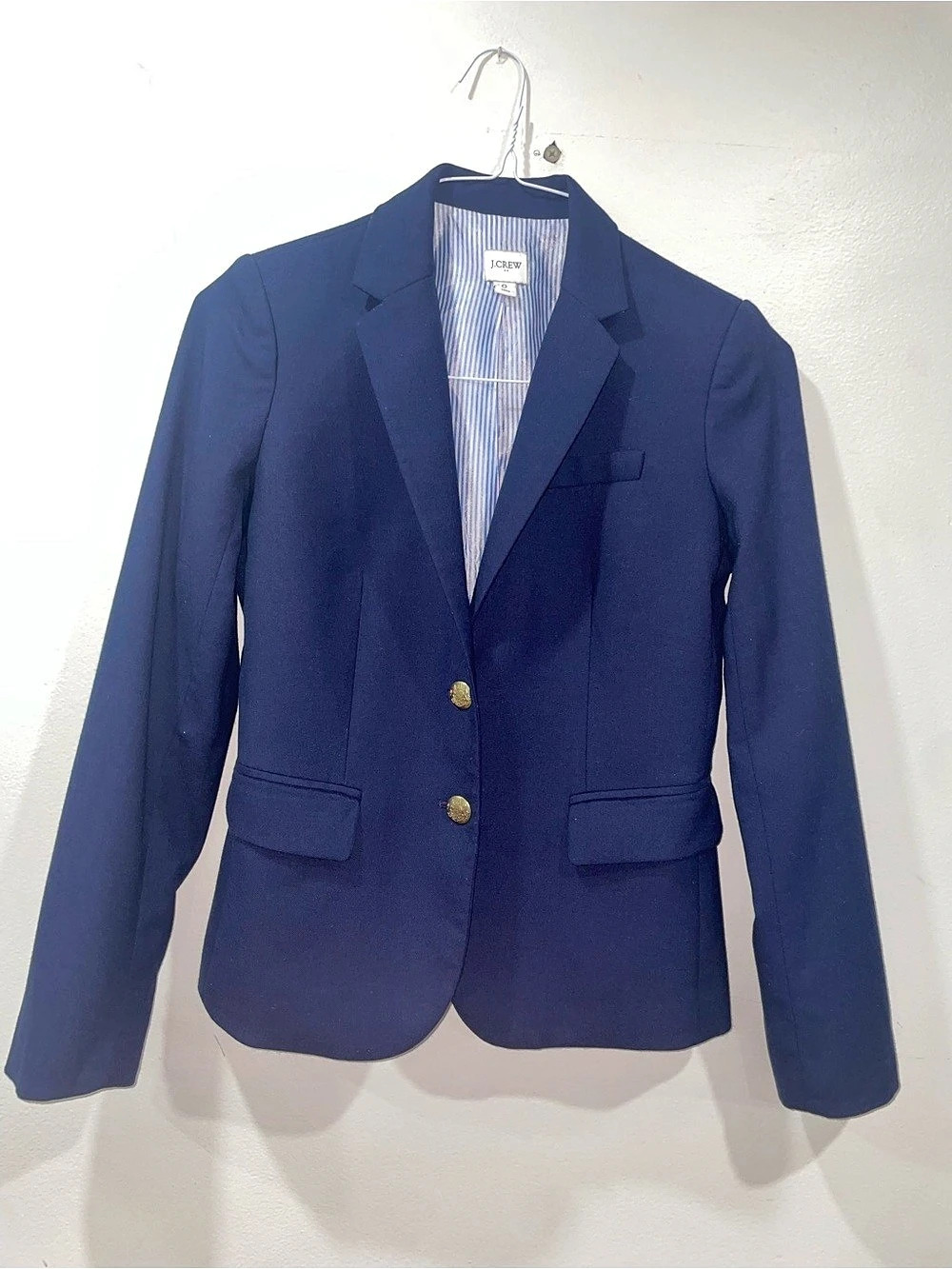 J.Crew Original Schoolboy Blazer Blue Size 0